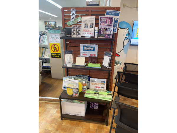 カーコーティングについて説明するPOPの画像