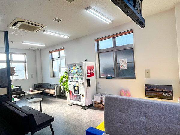 店舗内ドリンクコーナー