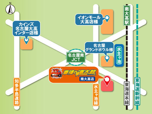 店舗周辺地図