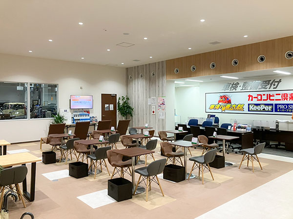 店舗内待合室