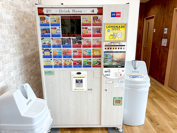 店舗内ドリンクコーナー