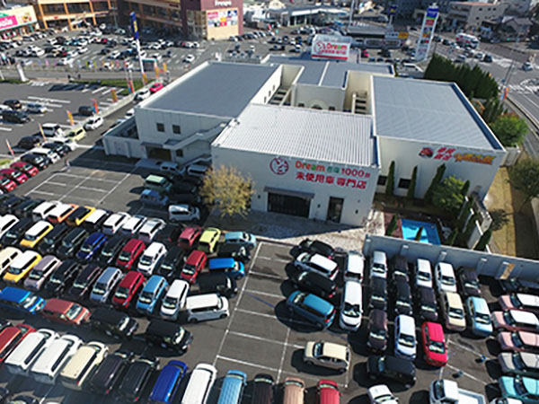 店舗外観（空撮）